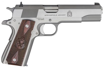 Springfield Armory 1911 MIL-SPEC .45 ACP Full Size 7-Round Handgun - 5" Barrel - Stainless