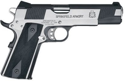 SPRINGFIELD INC Model 1911-A1 Loaded Combat Blackened SS