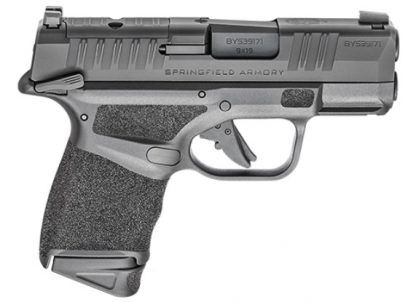 Springfield Armory HC9319BOSPMS Hellcat OSP Micro-Compact 9mm Luger 11+1/13+1 3" Black Melonite Steel Barrel, Black Melonite Optic Ready/Serrated Slide, Black Polymer Frame w/Picatinny Rail & Adaptive Texture Grip, Manual Safety, Right Hand