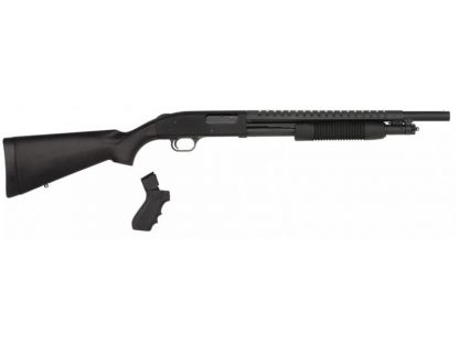 Mossberg 500 w/Heat Shield&PG Kit 12Ga 18.5" Barrel 5+1