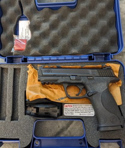 Smith & Wesson M&P9 9mm Centerfire Pistol with Night Sights and No Thumb Safety (LE trade in)