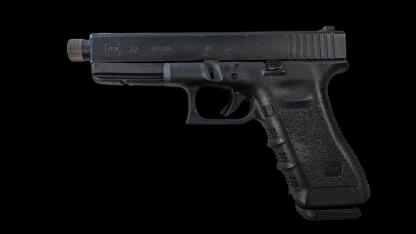 Glock 22 with 9mm Threaded Conversion Barrel - Image 2