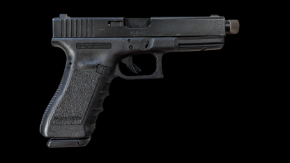 Glock 22 with 9mm Threaded Conversion Barrel