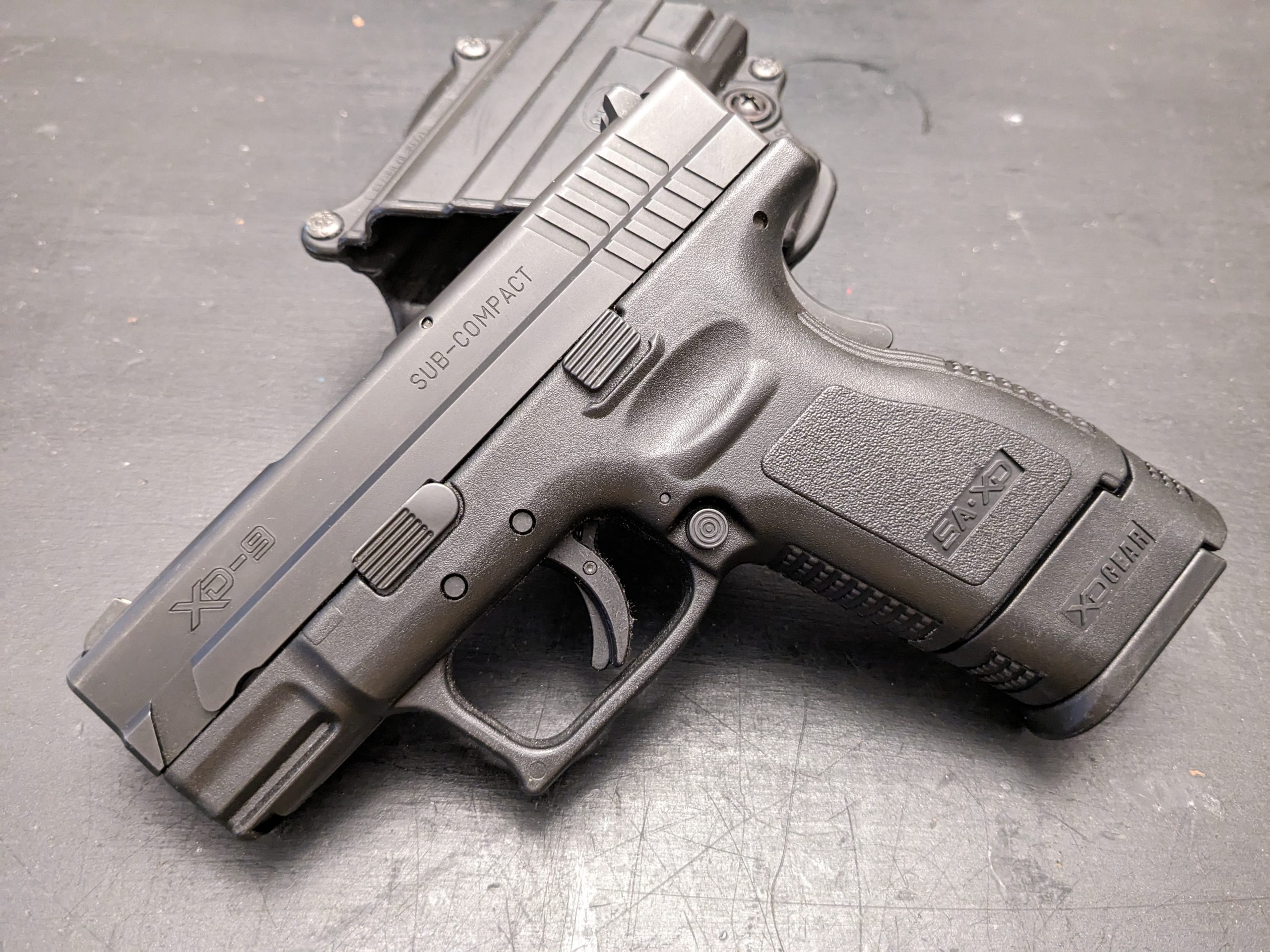 Springfield Armory XD9801 XD Sub-Compact 9mm Luger 10+1, 3″ Black ...